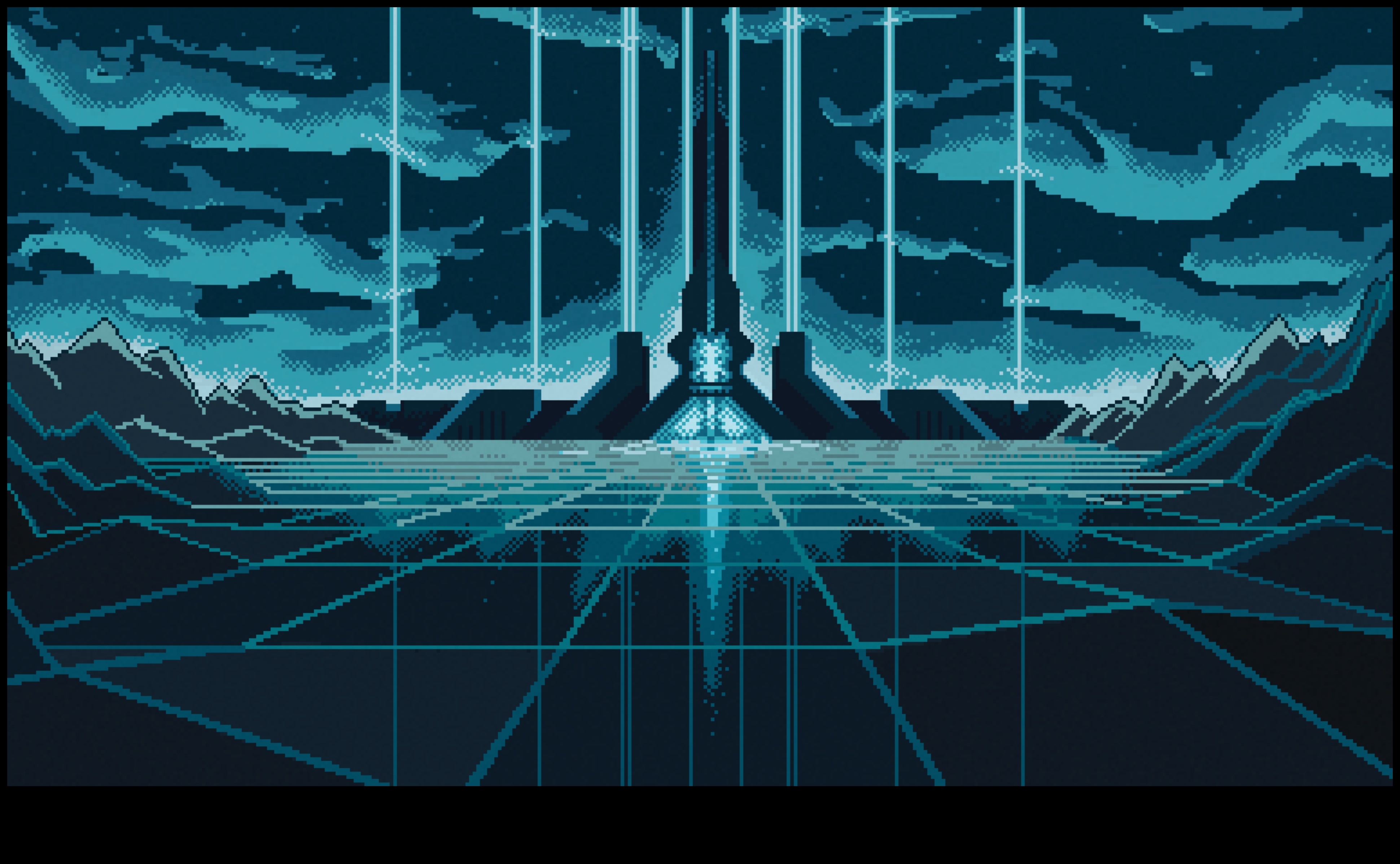 סימטריה וקווי רקיע: יצירת יופי אדריכלי בפיקסלים