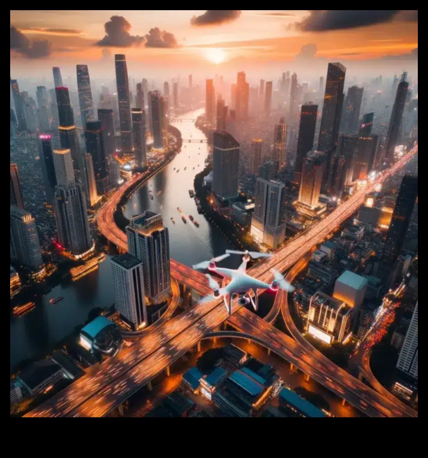 אסתטיקה אווירית: דאיה לגבהים חדשים עם סגנונות צילום מזל