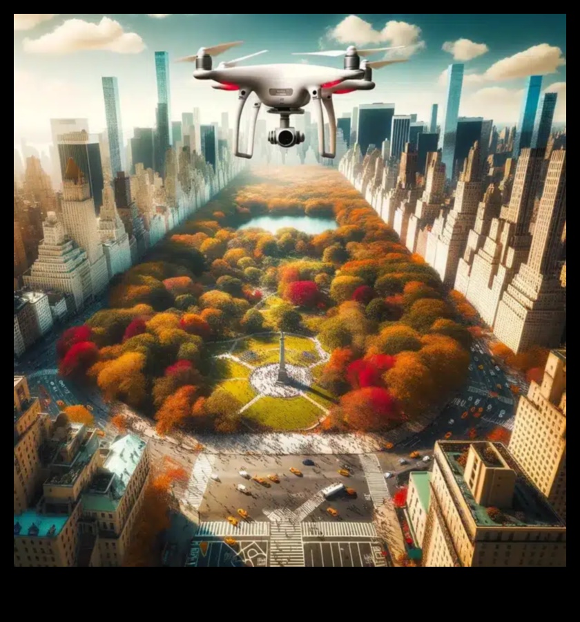 אסתטיקה אווירית: דאיה לגבהים חדשים עם סגנונות צילום מזל