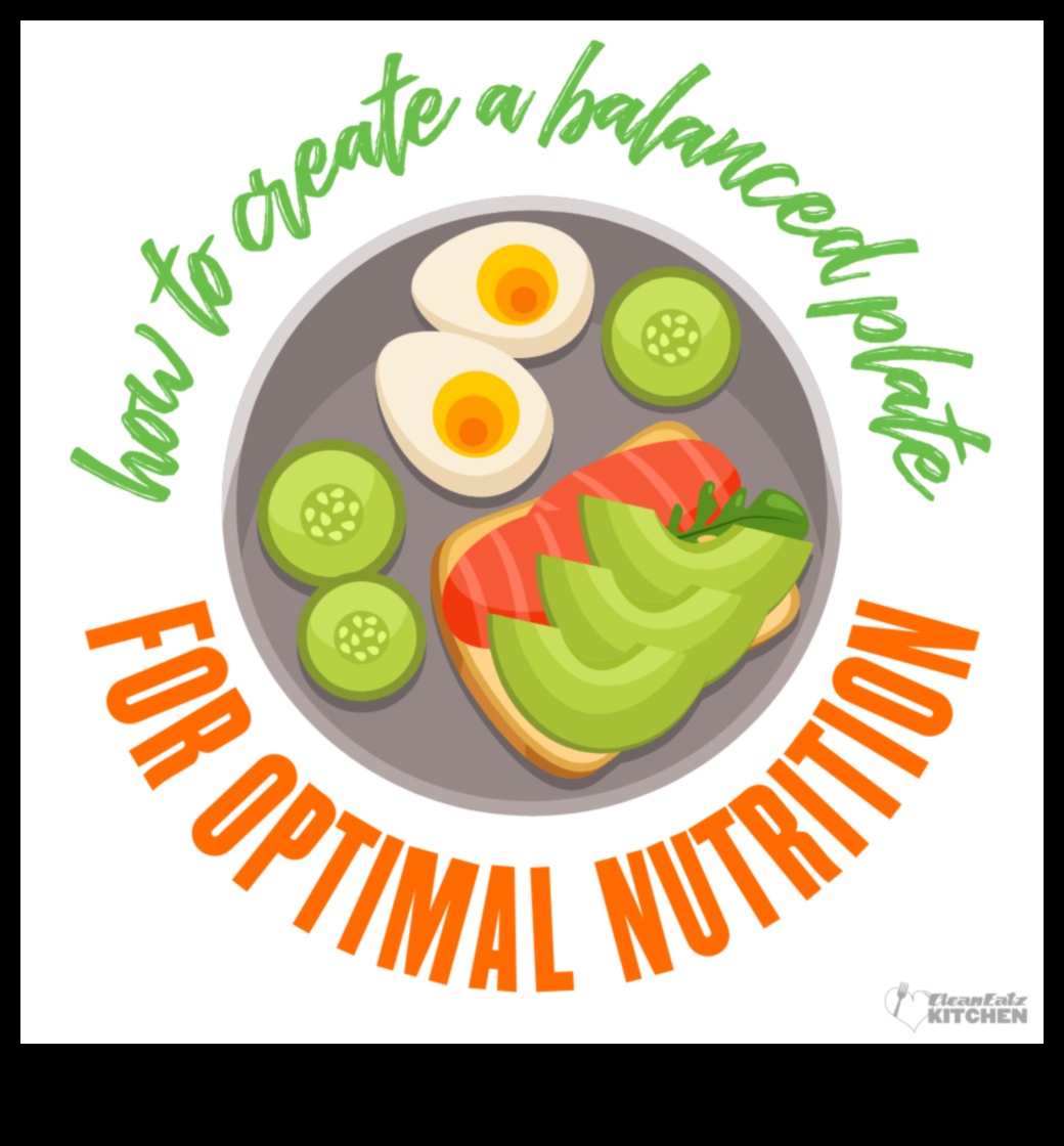 הצלחת המאוזנת: יצירת אורח חיים עשיר בחומרים מזינים