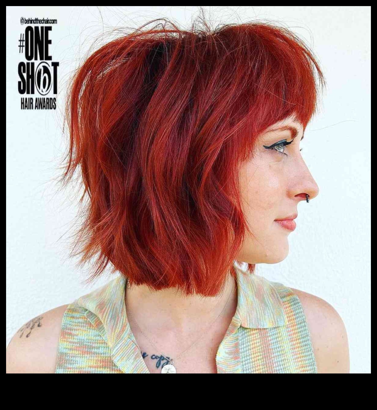 Crimson Confidence תסרוקות באדום ואחום מודגש למראה עז 5 בטחון ארגמן: תסרוקות אדומות וערמוניות להצהרות אופנה נועזות