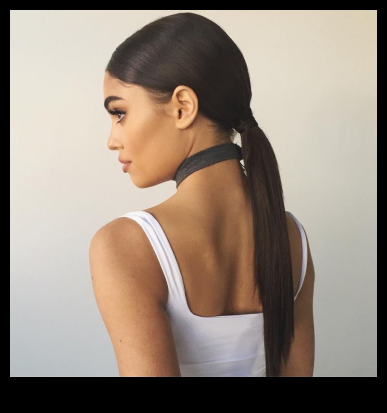 חלק ופשוט: סגנונות יומיומיים לשיער חלק עם ביטחון עצמי