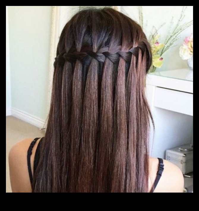 מפל הטרסים חגיגה של תסרוקות ארוכות 2 מפל הטרסים: אורך חובק בתסרוקות ארוכות