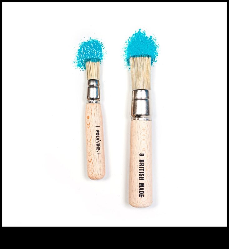 אומנות שבלונות מברשת: השגת עיצובים מורכבים עם כלים מיוחדים