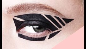 מגמות אייליינר: ניסויים בעיצובים גיאומטריים ומופשטים