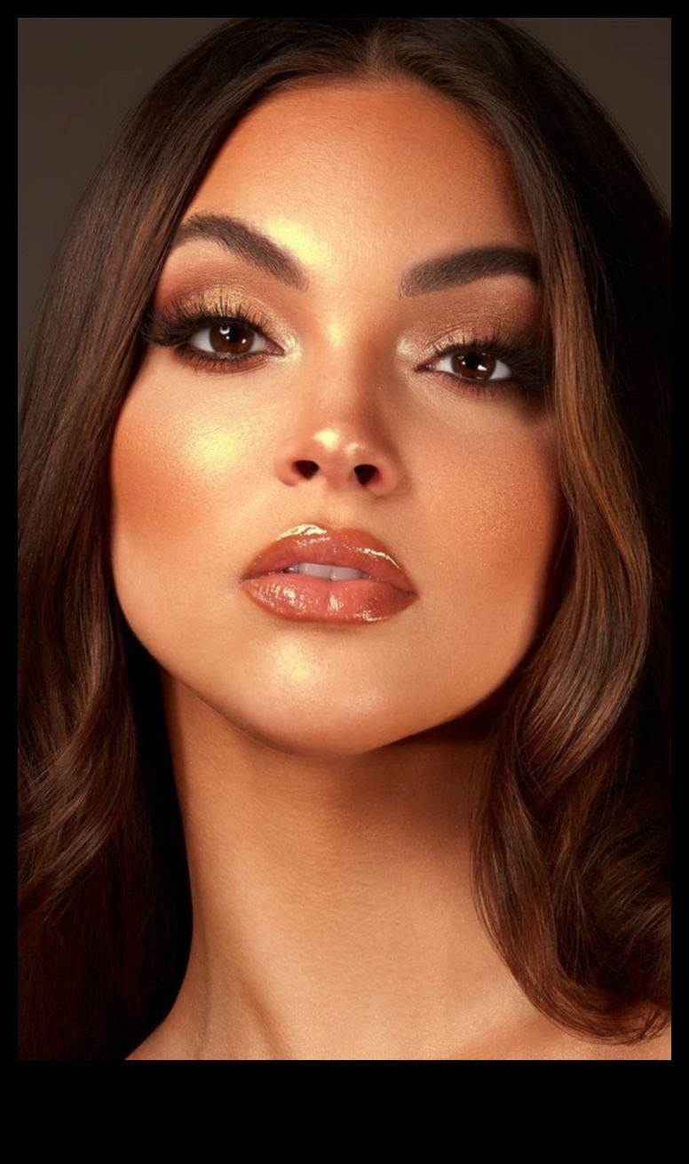 גולדן גלאם פלטת איפור למסיבה עבור יפות בעלות עור חם 1 גלאם הזהב: מחבק גוונים חמים בפלטת האיפור למסיבה שלך