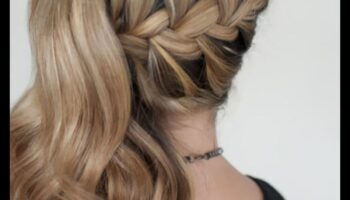 גלים בלונדיניים וצמות מפלים: תסרוקות רומנטיות לדייט נייט