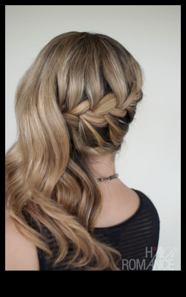 גלים נסחפים לאחור וצמות מפל תסרוקות רומנטיות לדייט נייט 4 גלים בלונדיניים וצמות מפלים: תסרוקות רומנטיות לדייט נייט