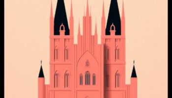 Gothic Grandeur Alive: יצירת יופי אדריכלי בפיקסלים