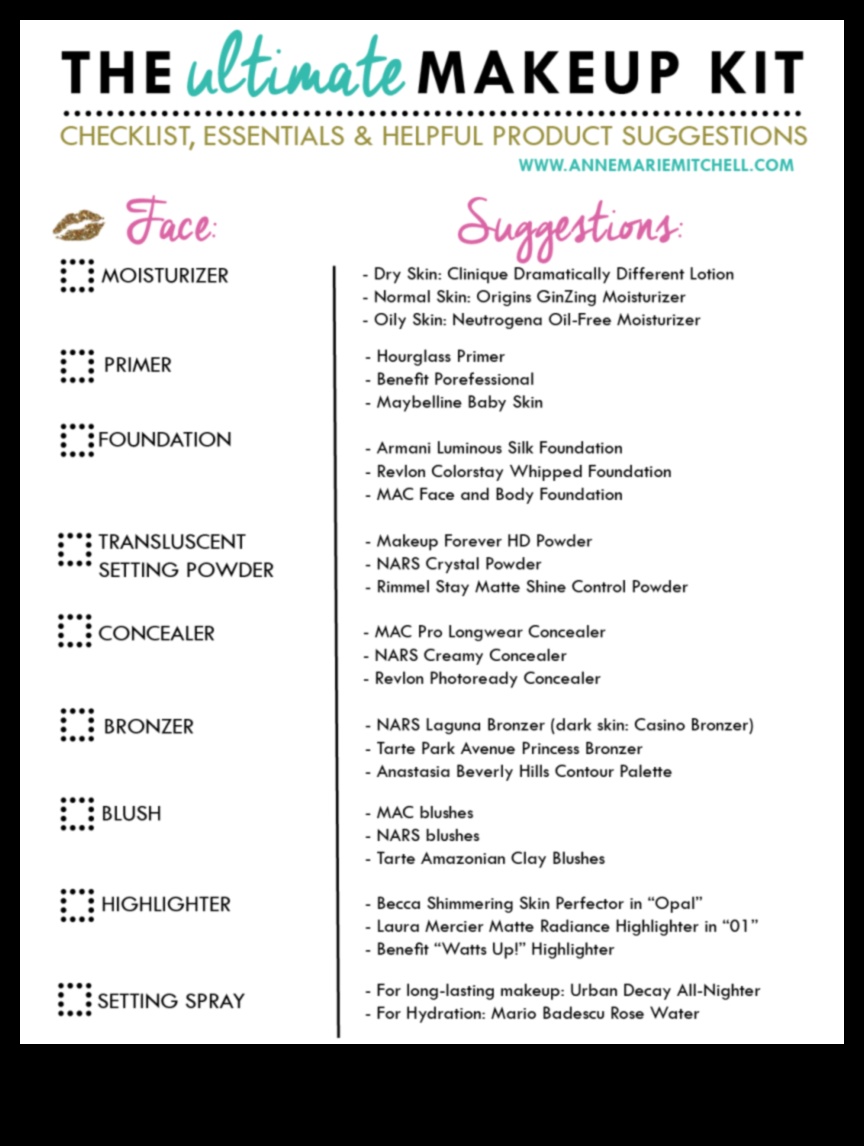 רשימת האיפור האולטימטיבית למסיבה: חסר לך משהו?